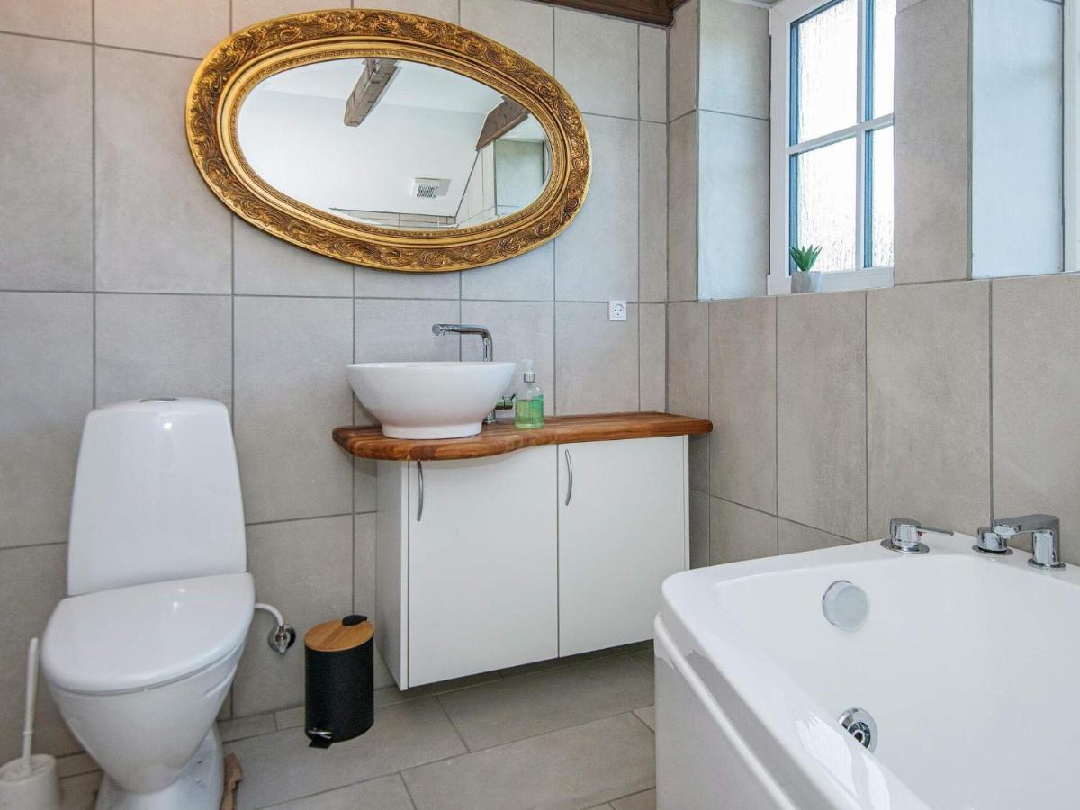 6 Person Holiday Home In Ansager Bagian luar foto