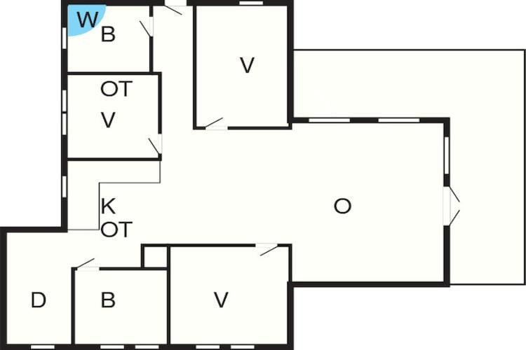 6 Person Holiday Home In Ansager Bagian luar foto